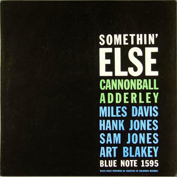 Cannonball Adderley - Somethin' Else LP