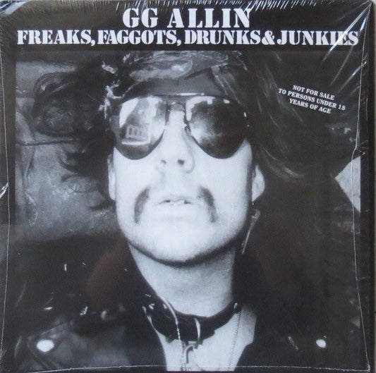 Allin, GG - Freaks, Faggots, Drunks & Junkies LP
