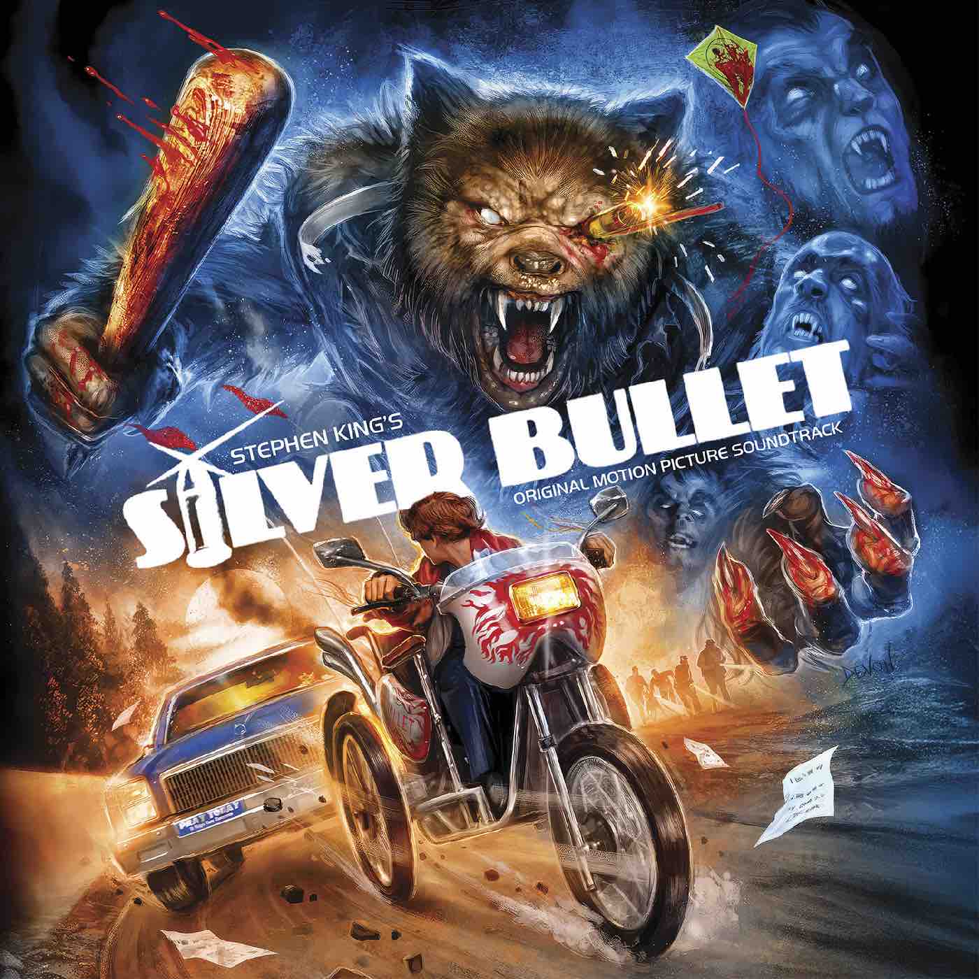 Soundtrack: Chattaway, Jay - Stephen King's Silver Bullet: Original Motion Picture Soundtrack LP