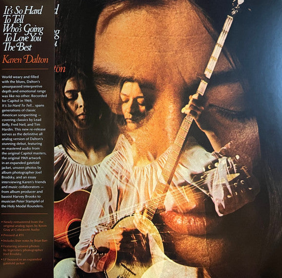 Karen Dalton – It's So Hard To Tell Who's Going To Love You The Best