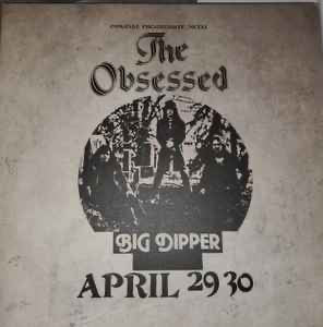 Obsessed, The - Live At Big Dipper LP