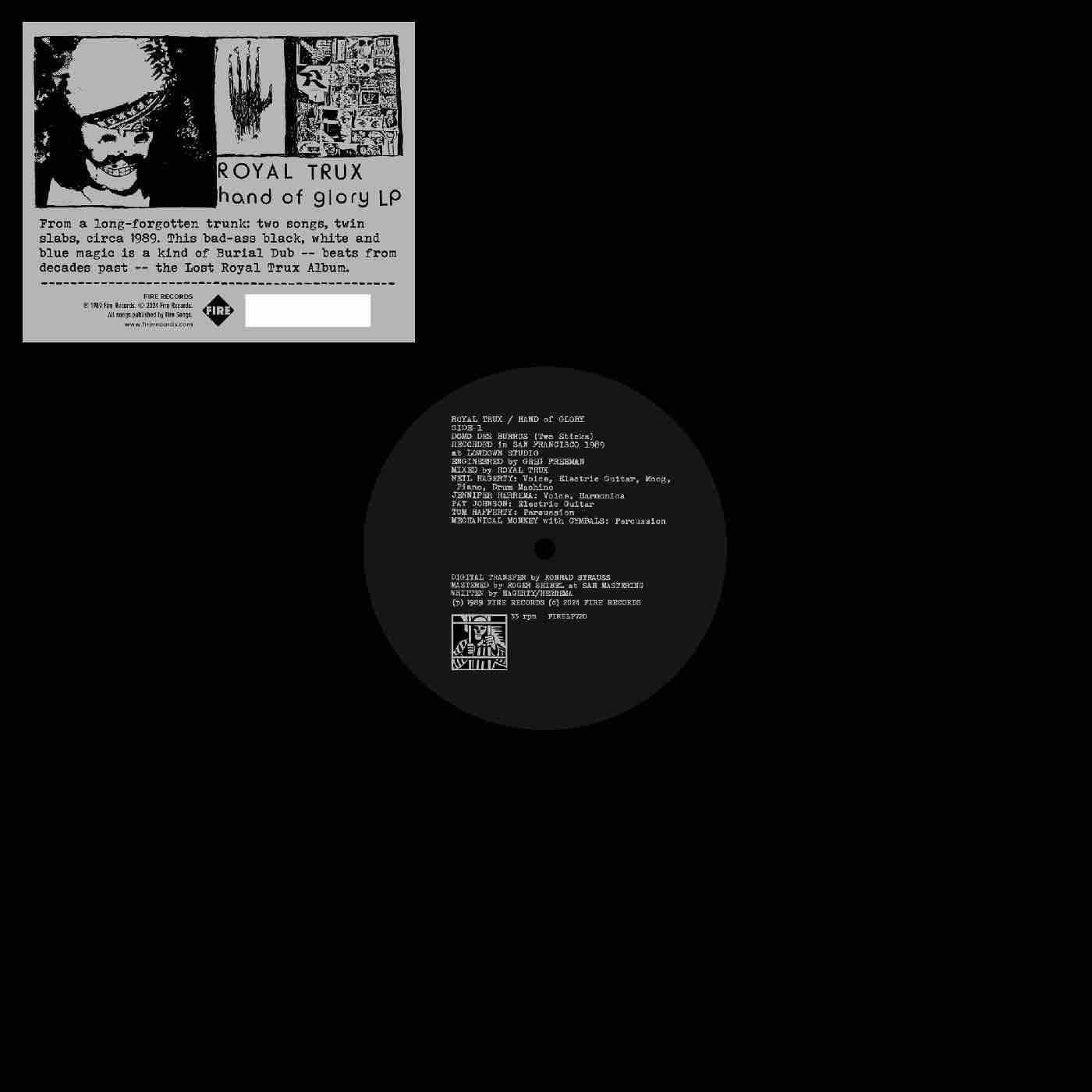 Royal Trux - Hand of Glory LP