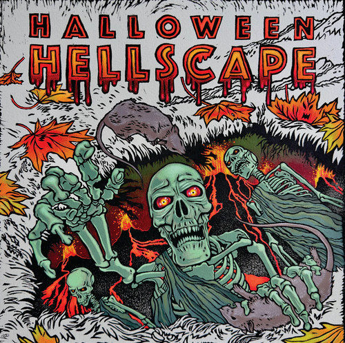 Dewmar Campfire - Halloween Hellscape