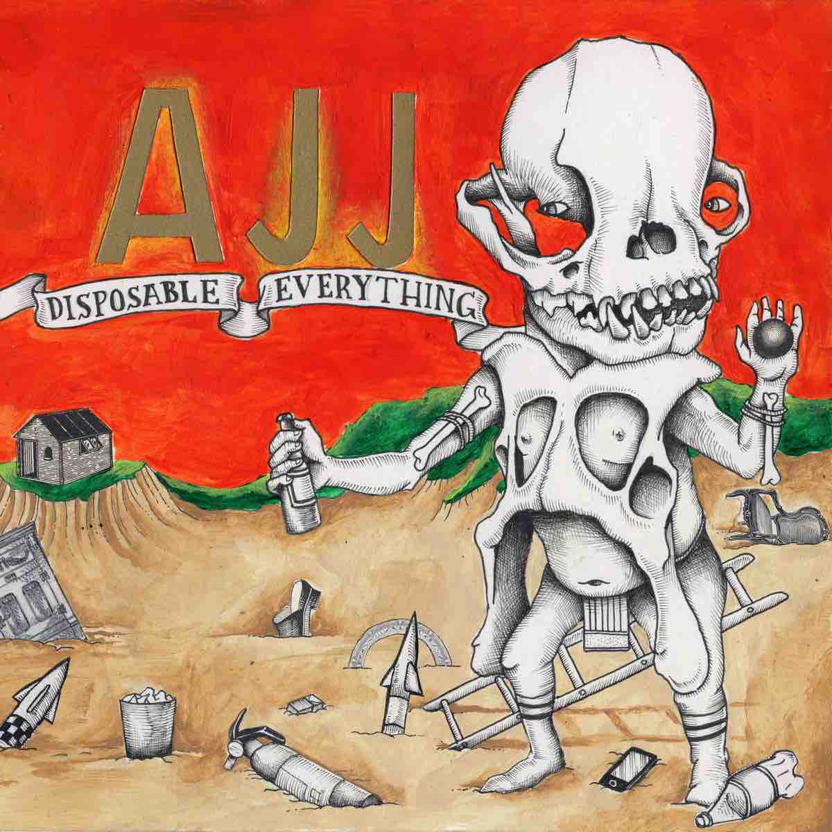 AJJ - Disposable Everything LP
