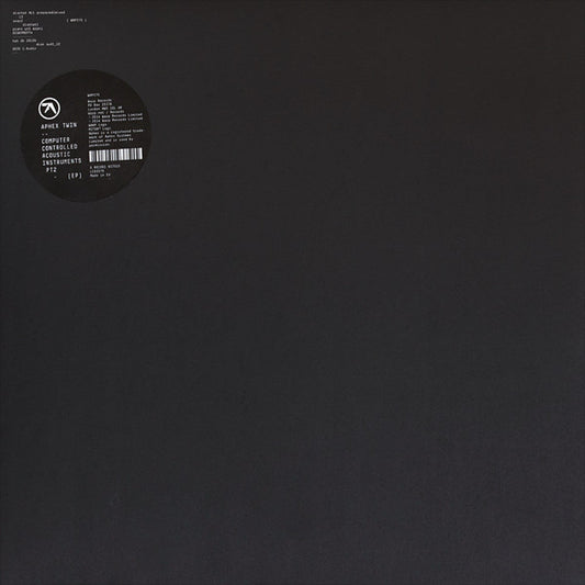 Aphex Twin – Computer Controlled Acoustic Instruments Pt2 (EP) LP