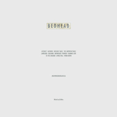 Bedhead - WhatFunLifeWas