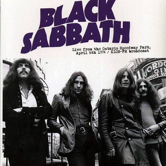 Black Sabbath – Live From The Ontario Speedway Park, April 6th 1974: KLOS-FM Broadcast