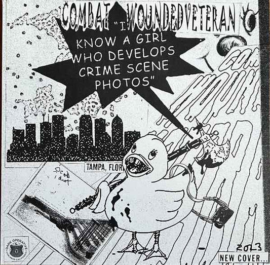 Combatwoundedveteran - I Know A Girl Who Develops Crime Scene Photos LP