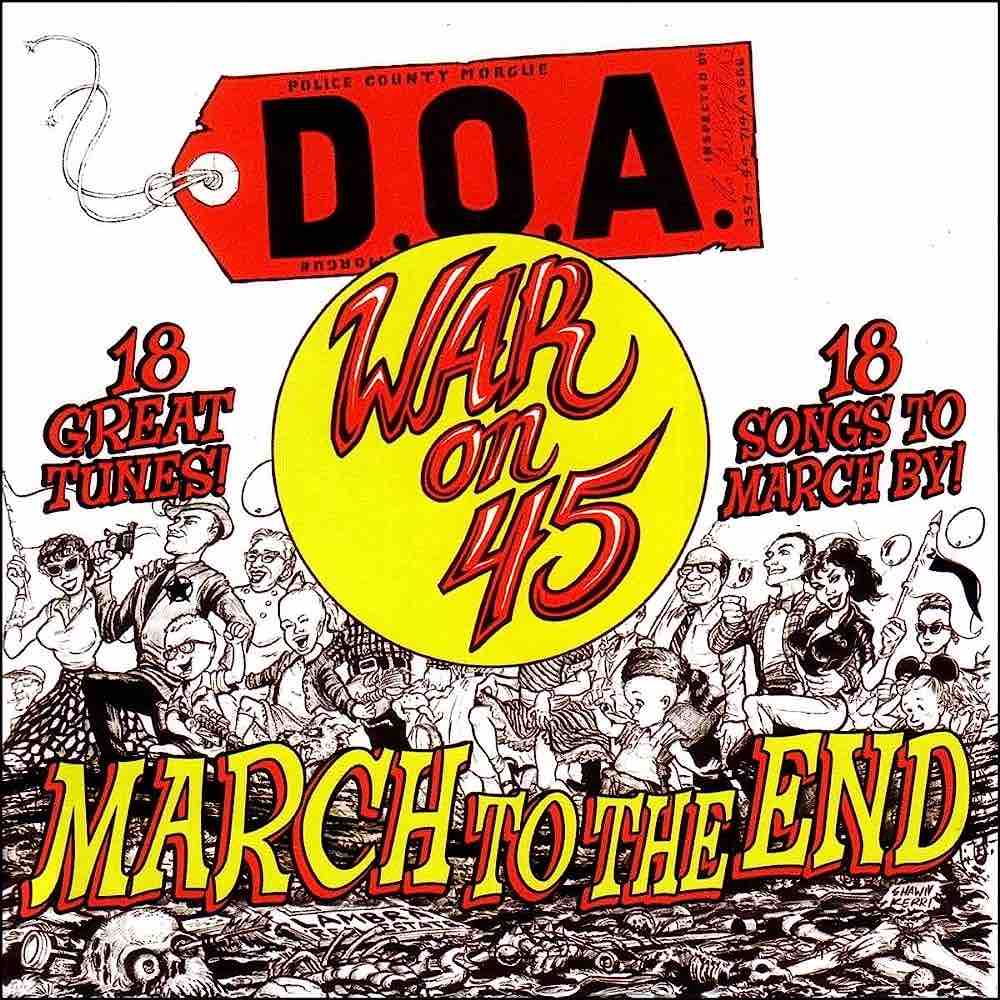 D.O.A. - War On 45 LP