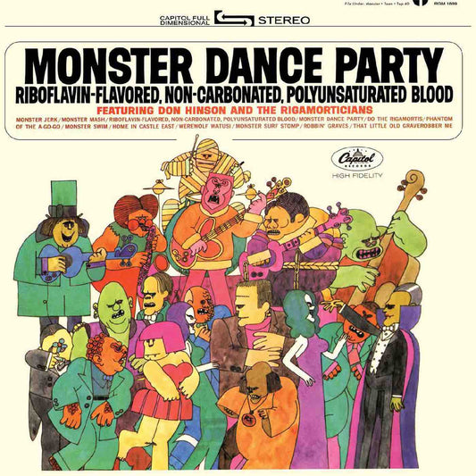 Hinson, Don and The Rigamorticians - Monster Dance Party
