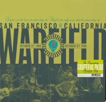 Grateful Dead - Warfield, San Francisco, California, October 4th 1980 & October 6th 1980
