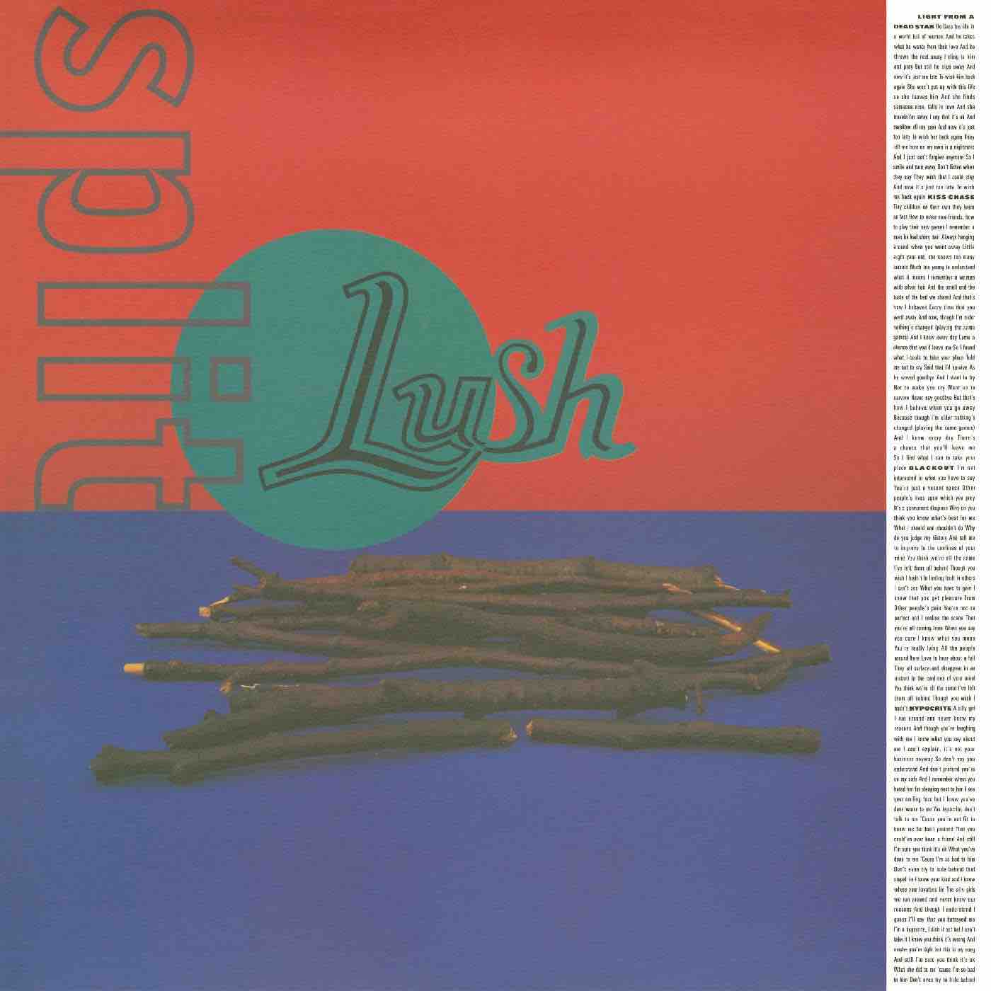 Lush - Split (Clear) LP