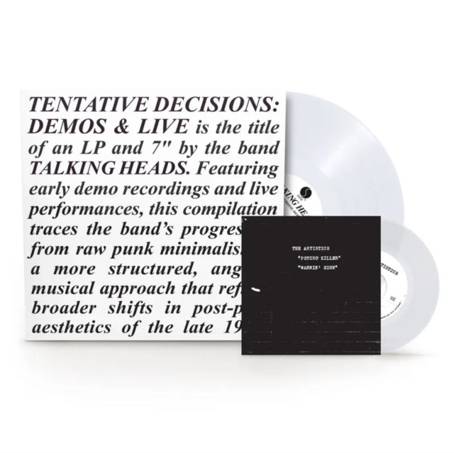 Talking Heads - Tentative Decisions: Demos & Live